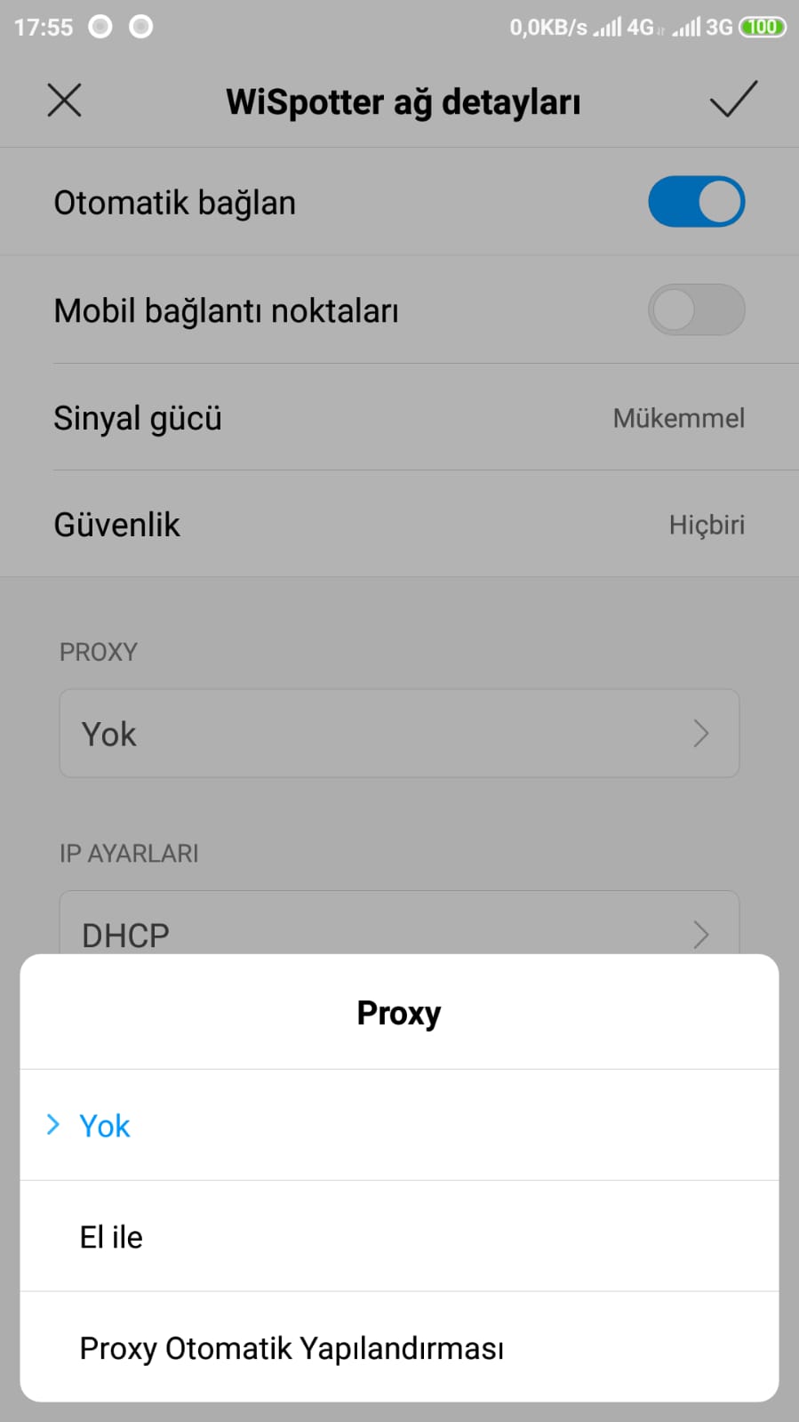 android proxy